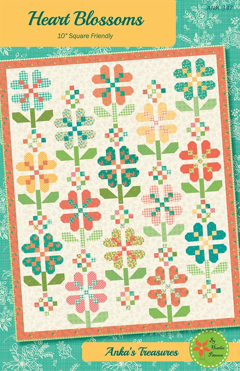 Heart Blossom - Linda's Electric Quilters