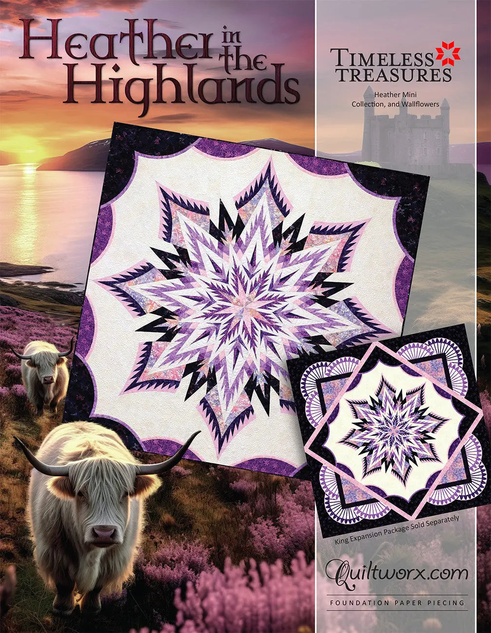 Heather in the Highlands - Linda's Electric Quilters