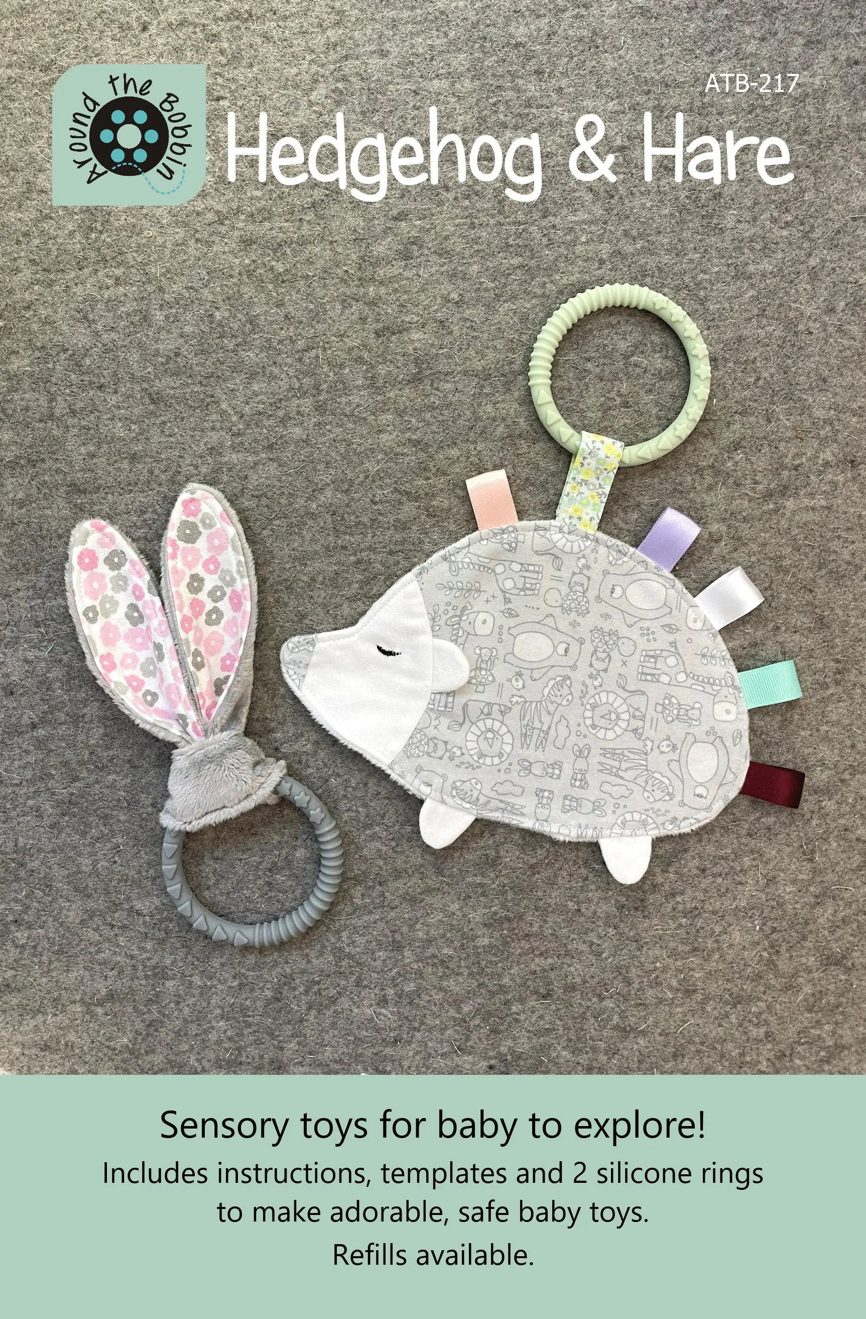 Hedgehog and Hare - Linda's Electric Quilters