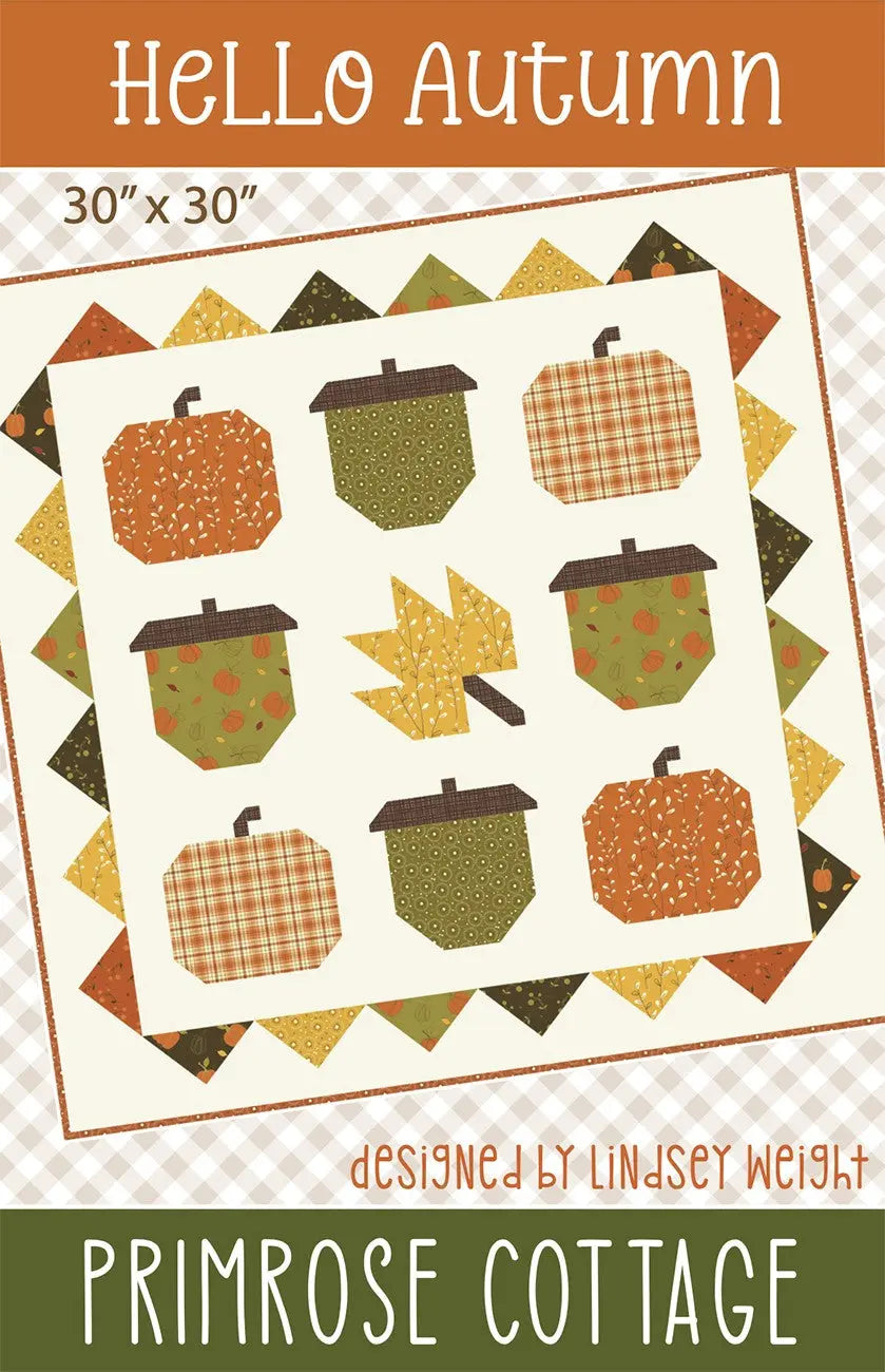 Hello Autumn - Linda's Electric Quilters