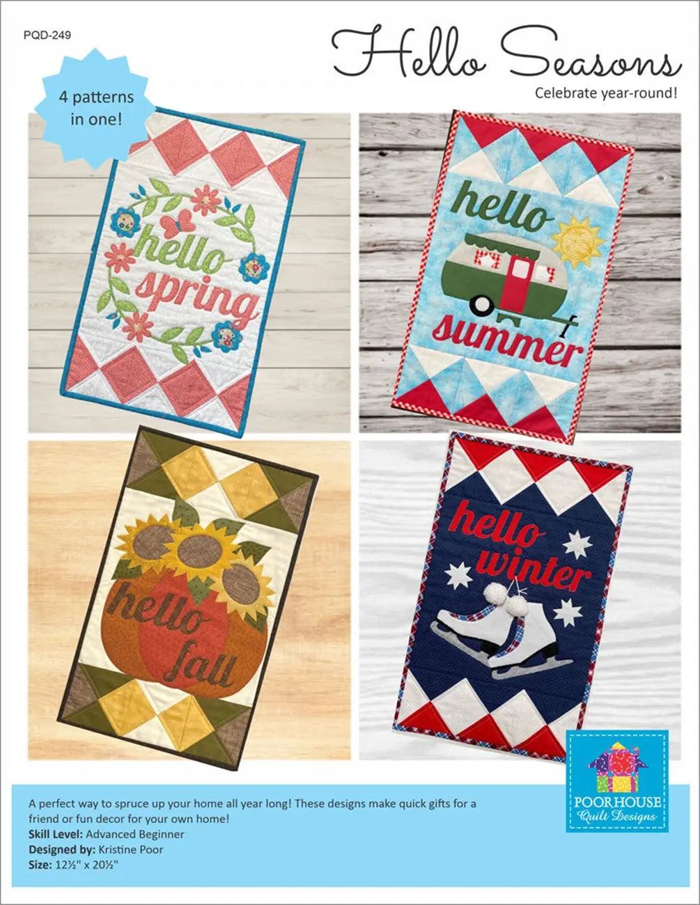 Hello Seasons - Linda's Electric Quilters