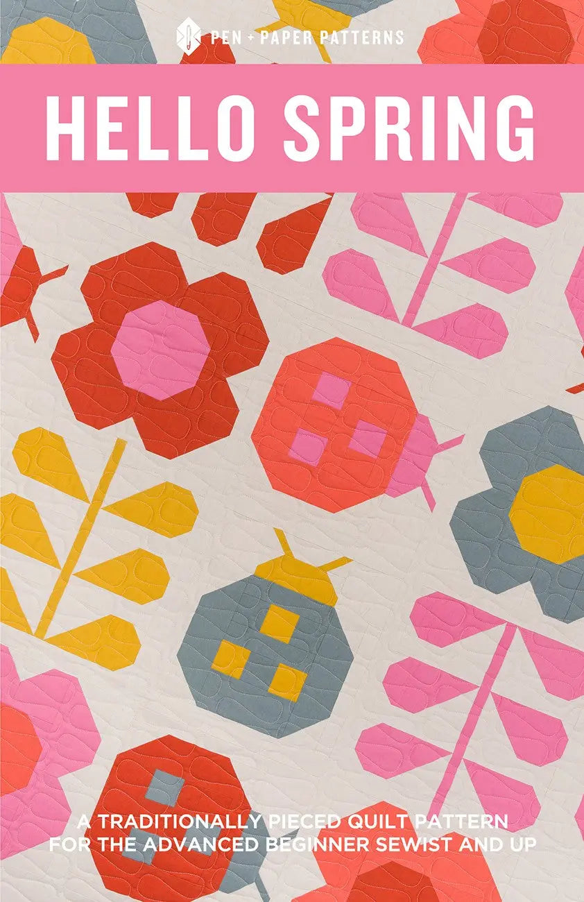 Hello Spring Quilt Pattern - Linda's Electric Quilters