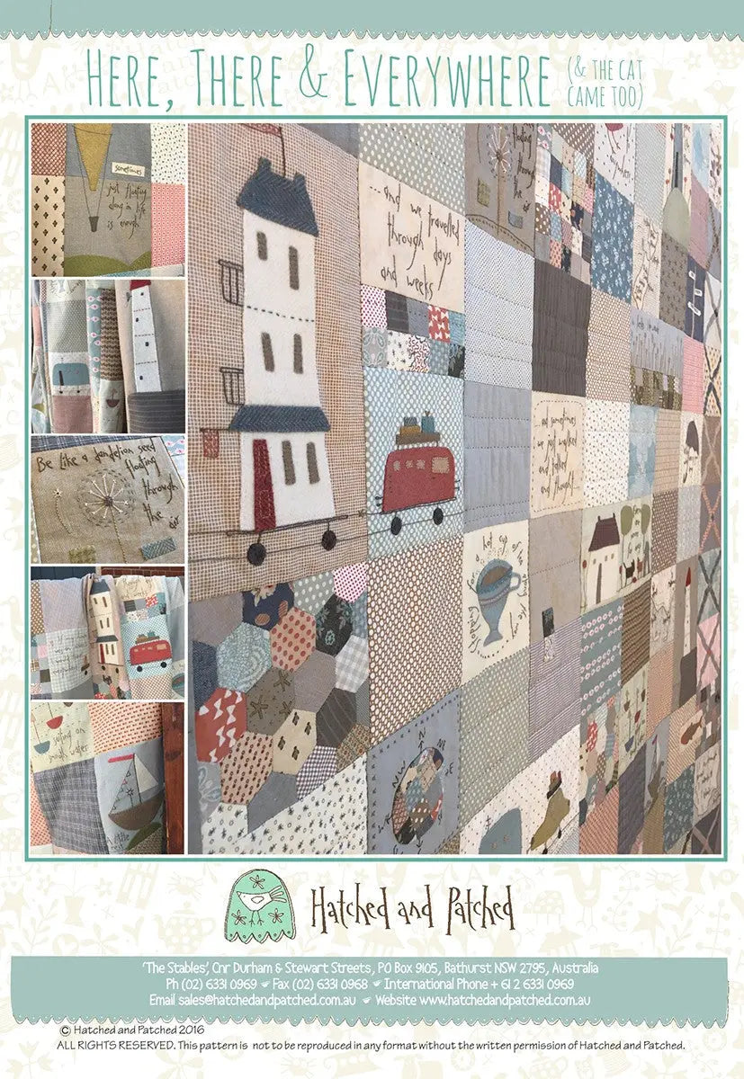 Here, There and Everywhere - Linda's Electric Quilters