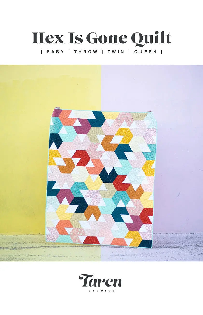 Hex Is Gone Quilt Pattern - Linda's Electric Quilters