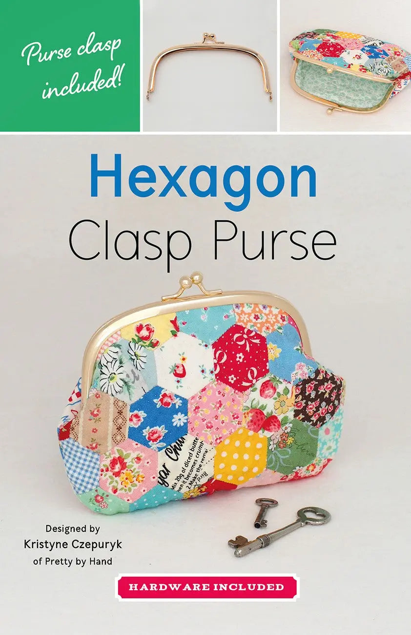Hexagon Clasp Purse Kit - Linda's Electric Quilters