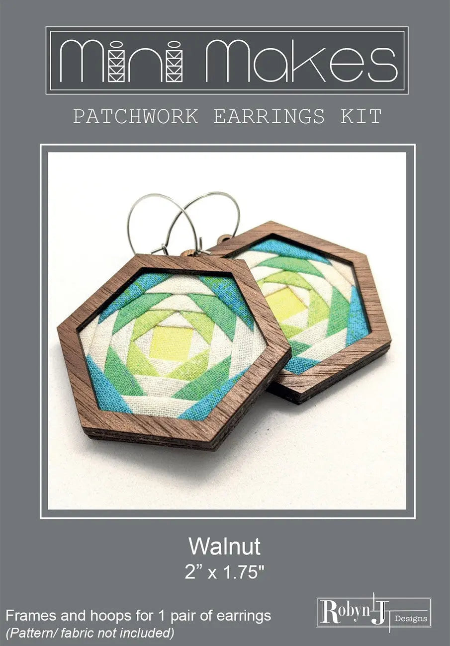 Hexagon Kit Only Walnut - Linda's Electric Quilters