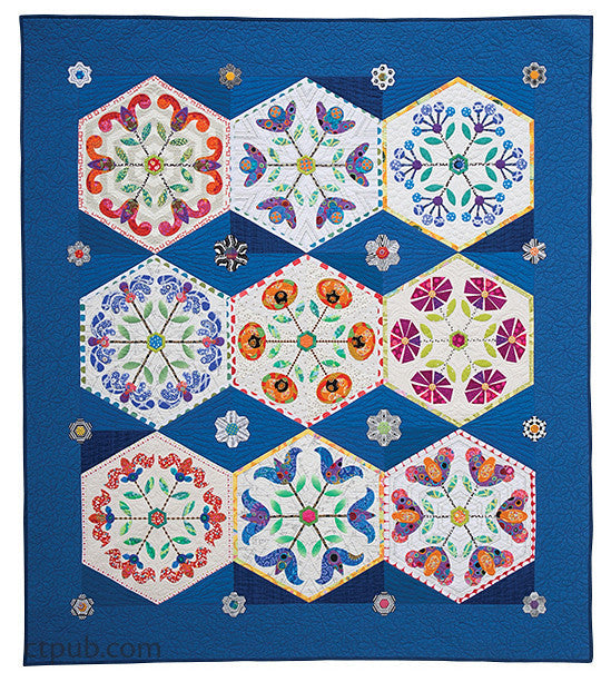 Hexie Garden Quilt