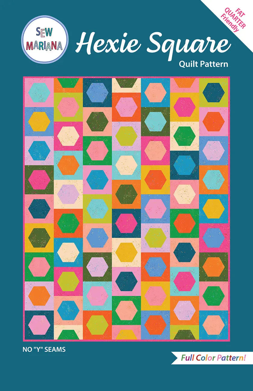 Hexie Square Quilt Pattern - Linda's Electric Quilters