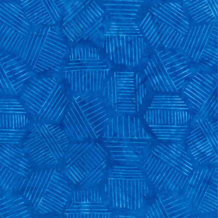 Hexies Blue Bayou 81700-42 Cotton 44"/45" Fabric Per Yard Northcott