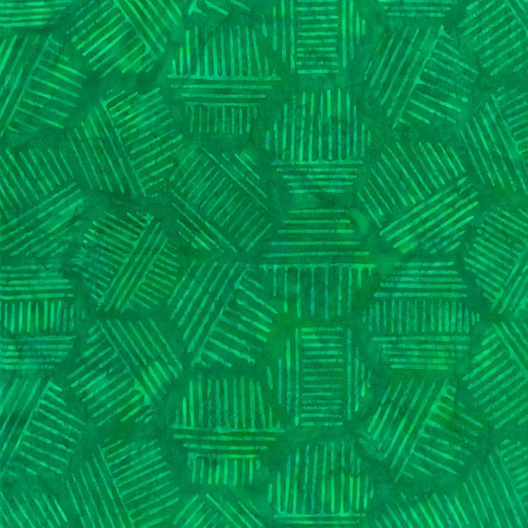Hexies Emerald 81700-69 Cotton 44"/45" Fabric Per Yard Northcott