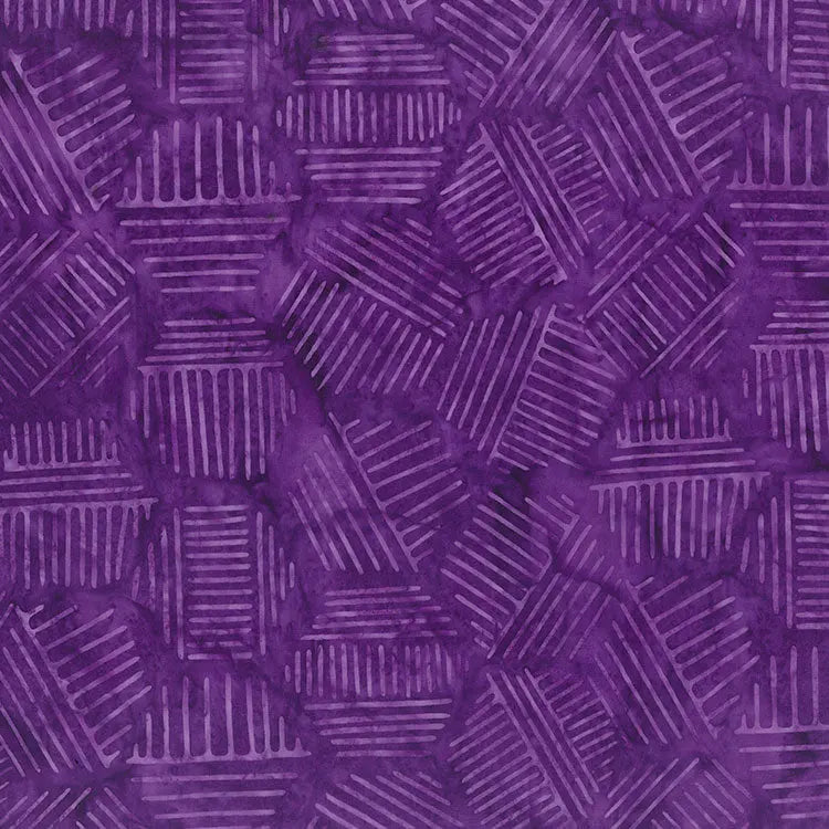 Hexies Hickory Plum 81700-88 Cotton 44"/45" Fabric Per Yard Northcott