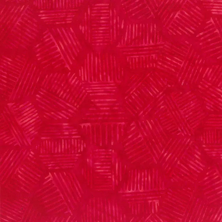 Hexies Lipstick Red 81700-24 Cotton 44"/45" Fabric Per Yard Northcott