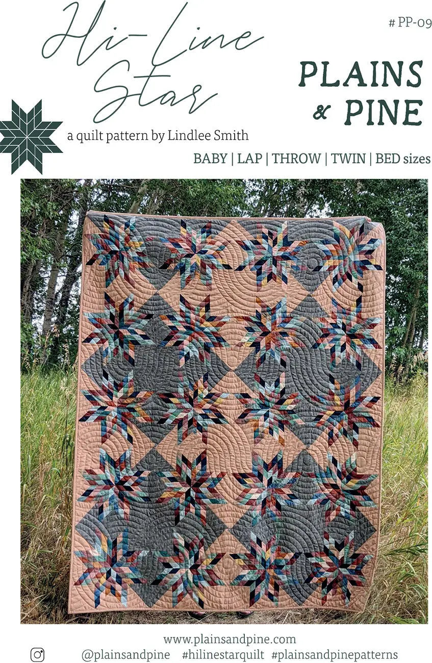 Hi-Line Star Quilt Pattern Checker Distributor
