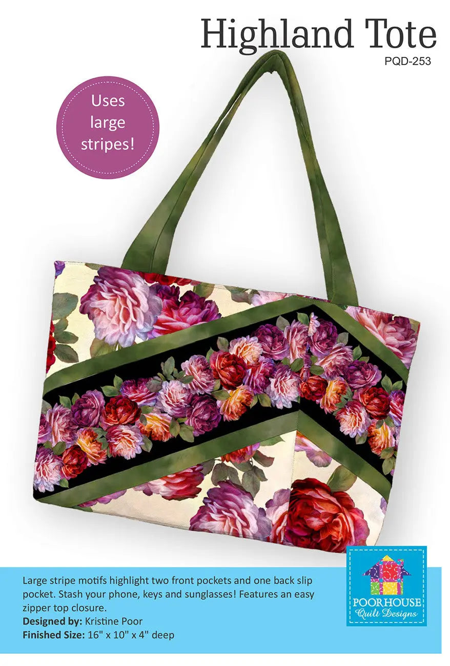 Highland Tote - Linda's Electric Quilters