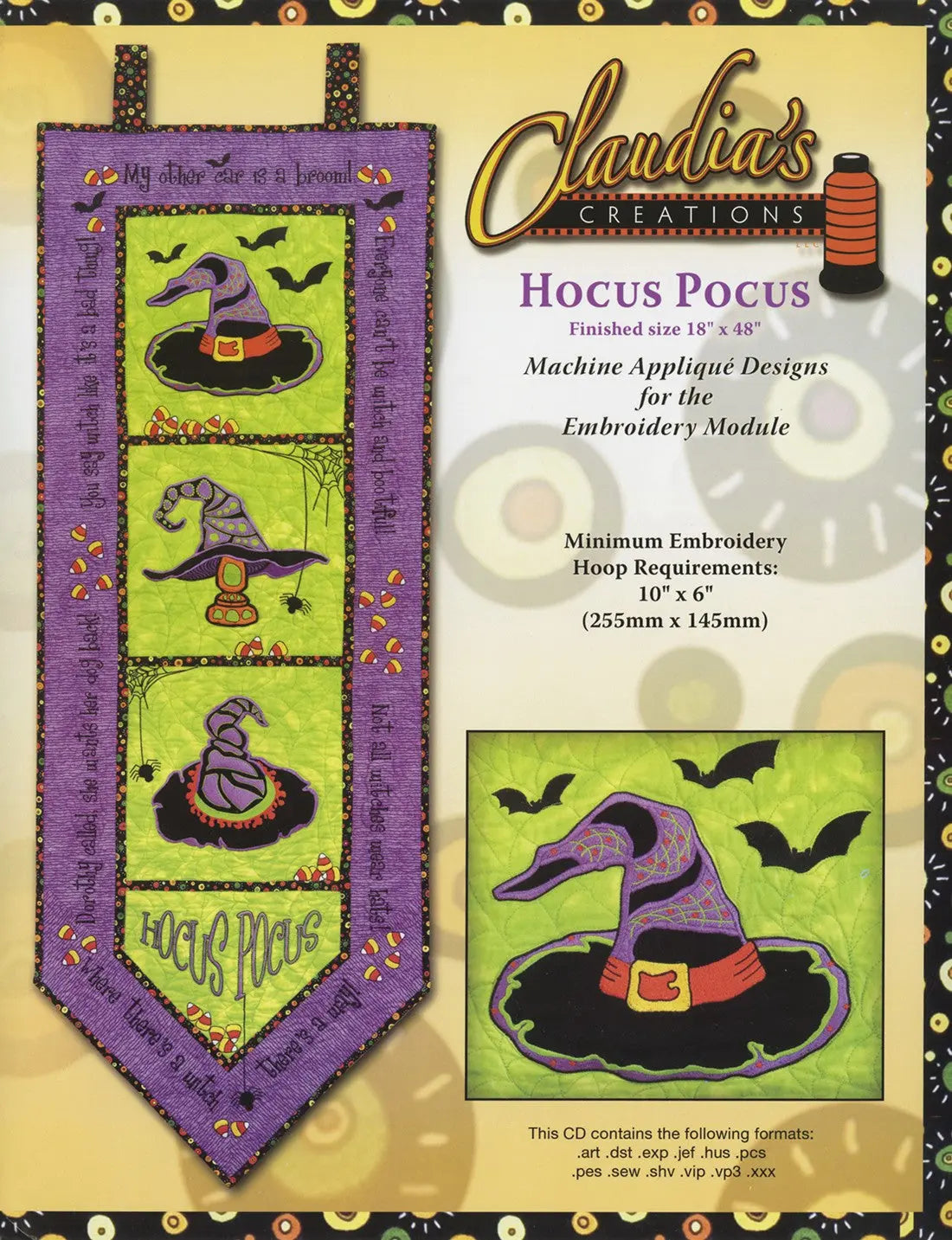 Hocus Pocus - Linda's Electric Quilters