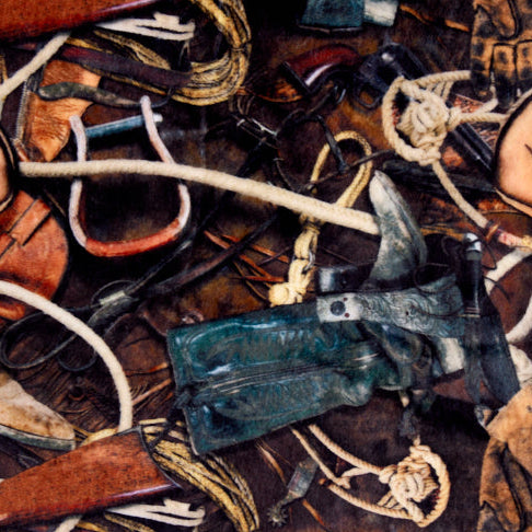 Brown Hoffman Sundown Digital Cuddle 58/60" Fabric Per Yard