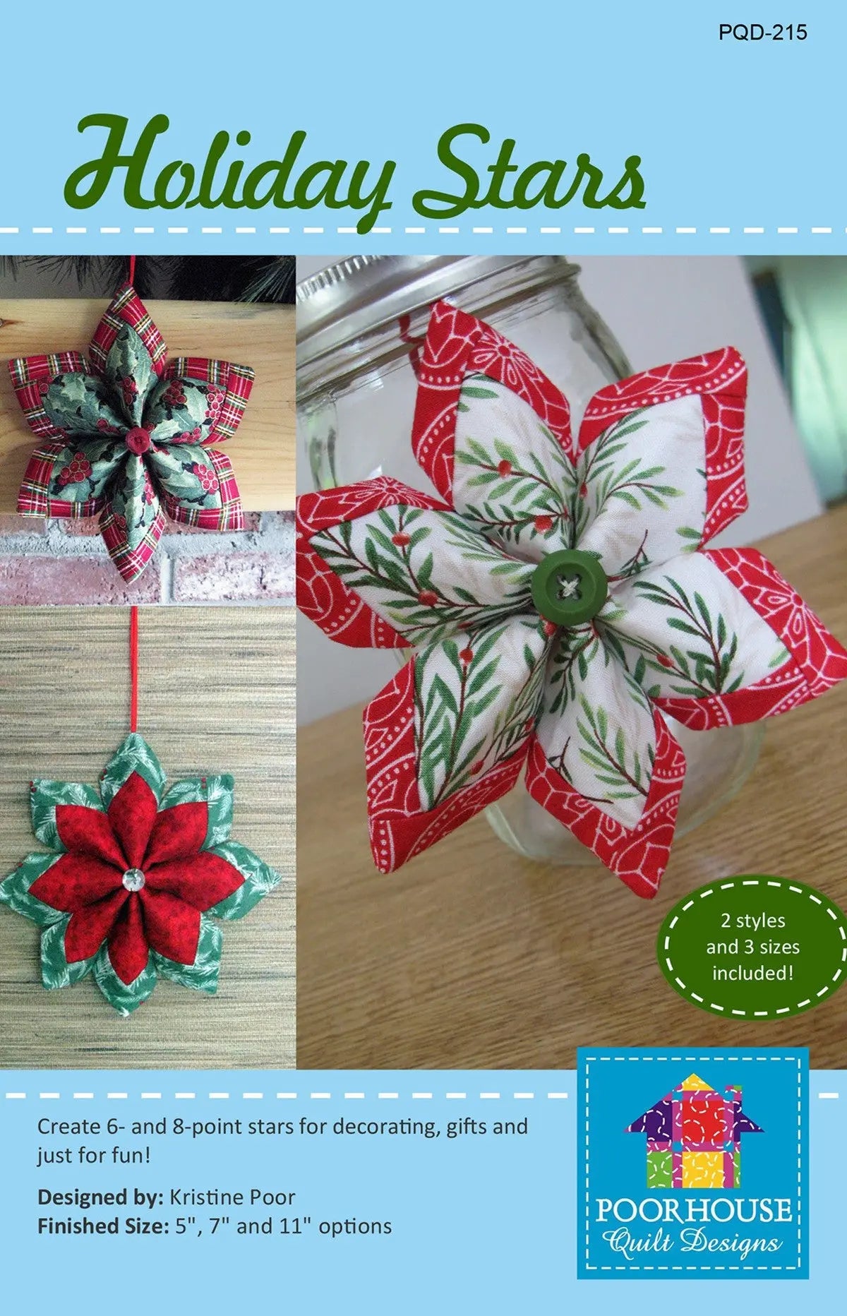 Holiday Stars - Linda's Electric Quilters