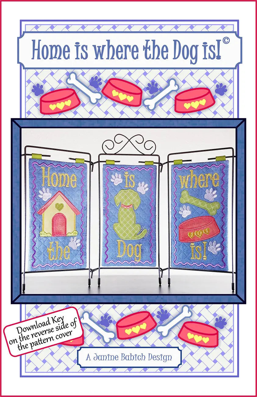 Home Is Where The Dog Is - Linda's Electric Quilters