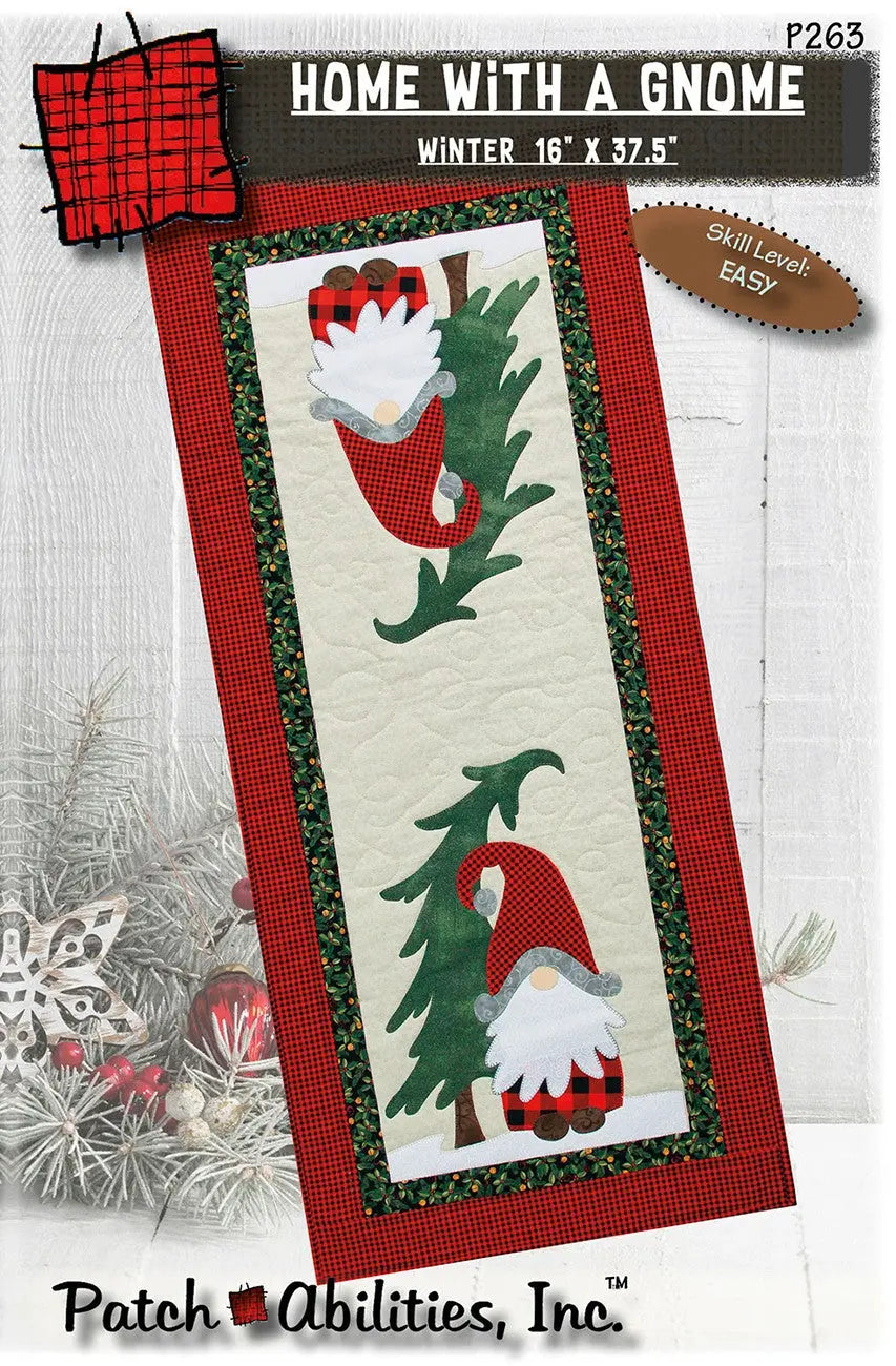 Home With a Gnome - Linda's Electric Quilters