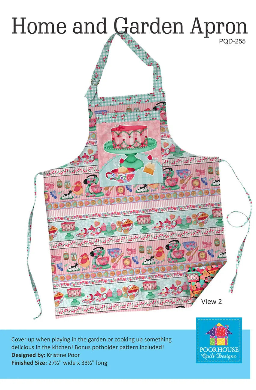 Home and Garden Apron - Linda's Electric Quilters