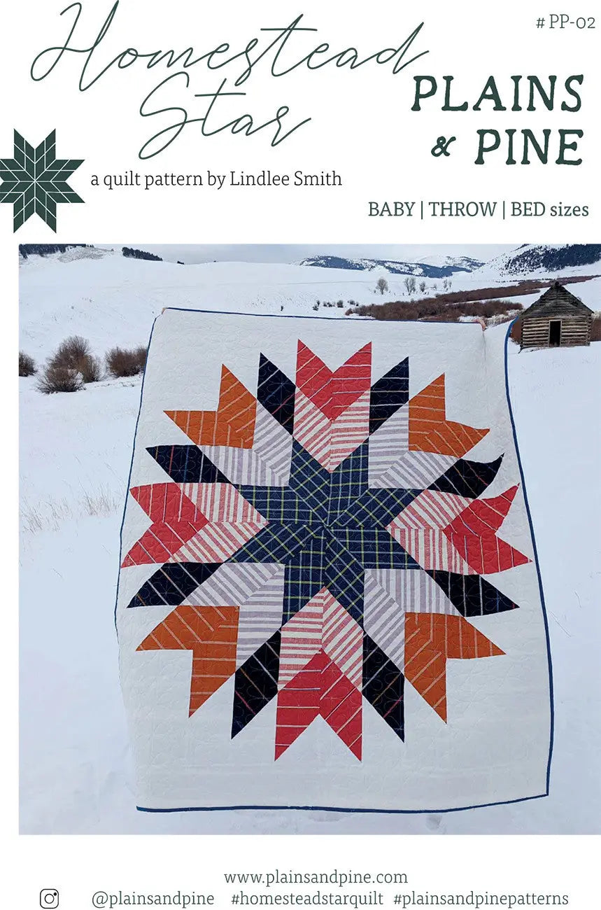 Homestead Star Quilt Pattern - Linda's Electric Quilters