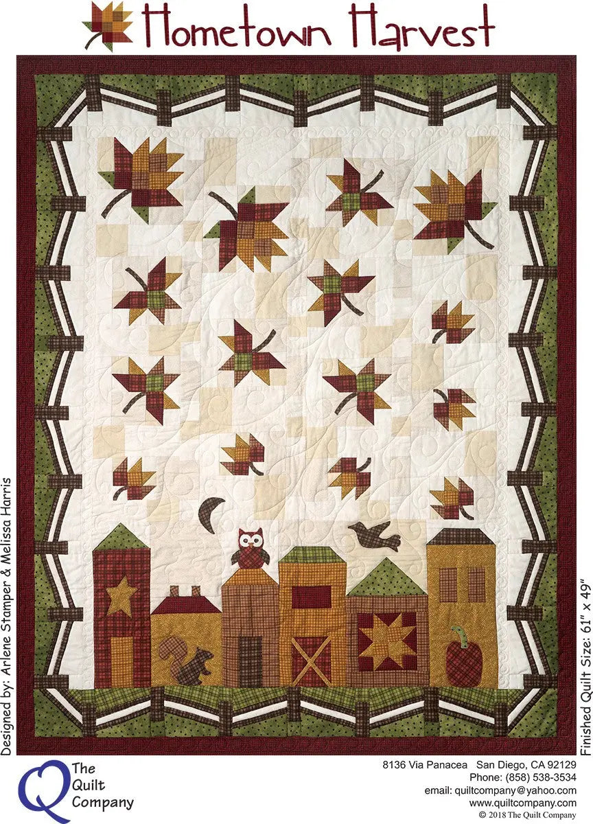 Hometown Harvest - Linda's Electric Quilters