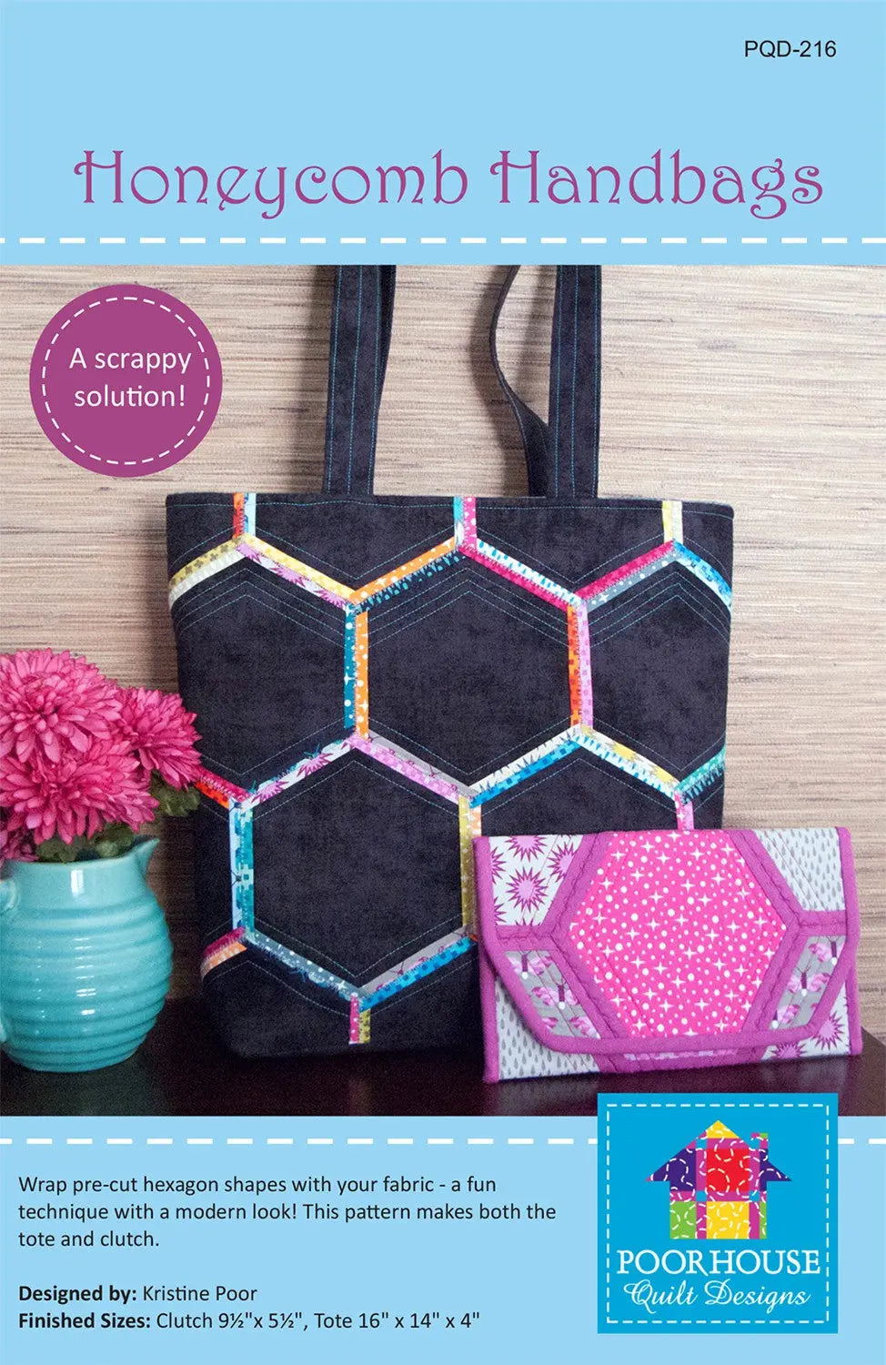 Honeycomb Handbags - Linda's Electric Quilters