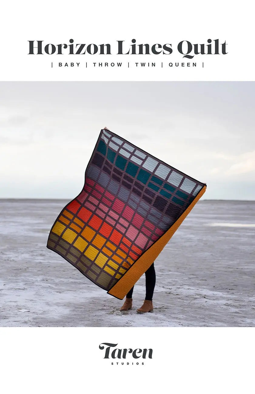 Horizon Lines Quilt Pattern - Linda's Electric Quilters