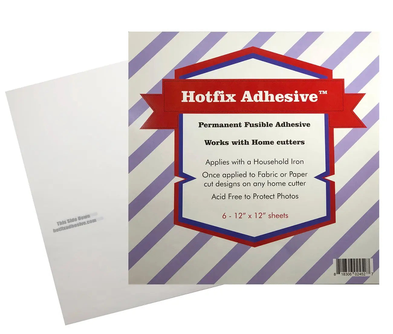 Hotfix Fabric to Fabric Adhesive 12in x 12in 6pk - Linda's Electric Quilters