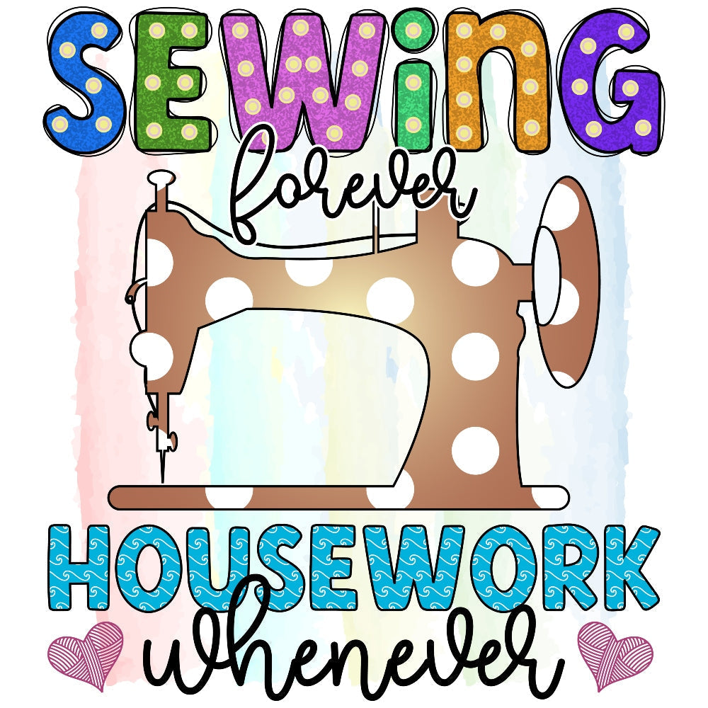 Housework Whenever Fabric Panel