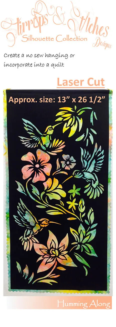 Humming Along Laser - Linda's Electric Quilters
