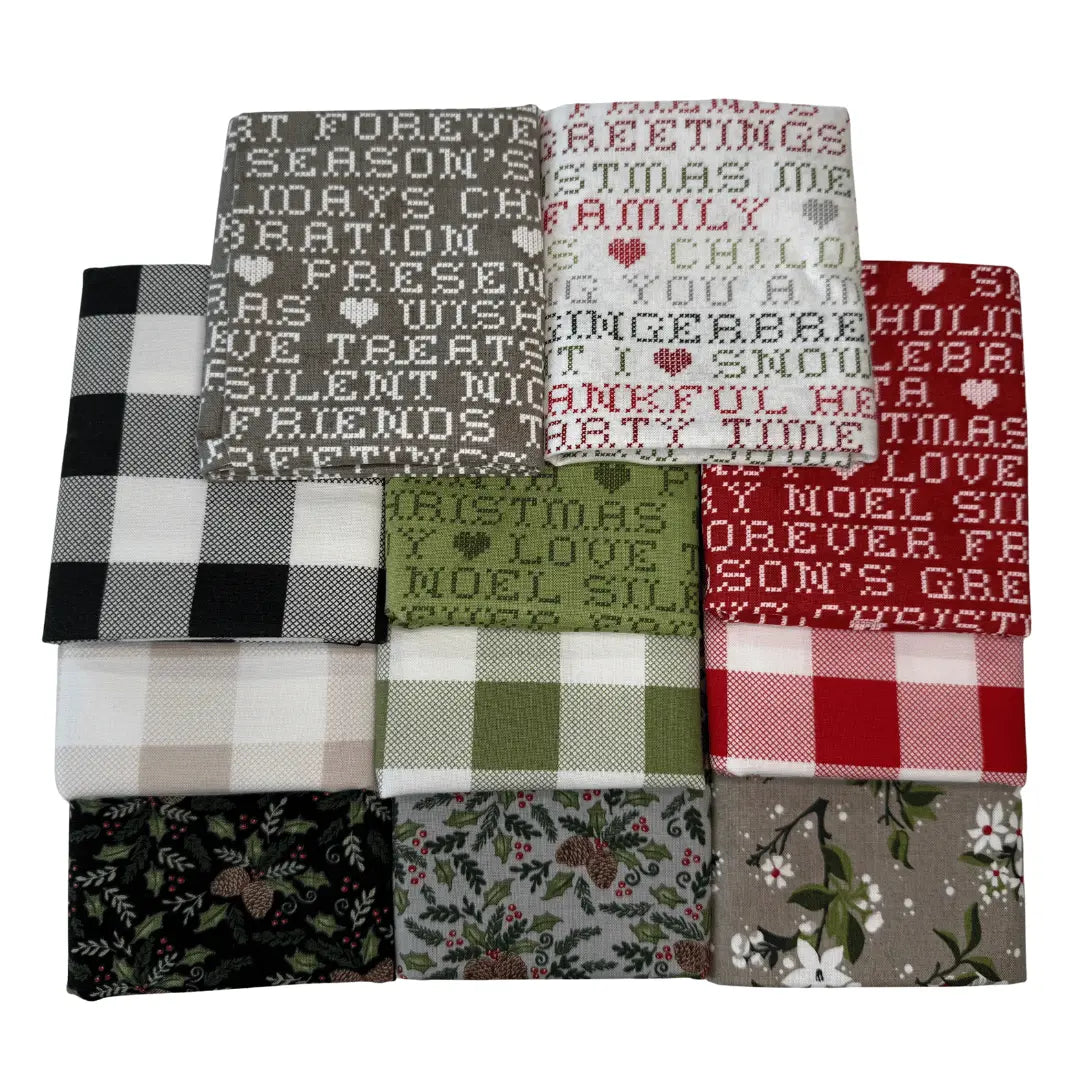 Hustle & Bustle Fat Quarter Bundle - Set of 11 Linda's Electric Quilters