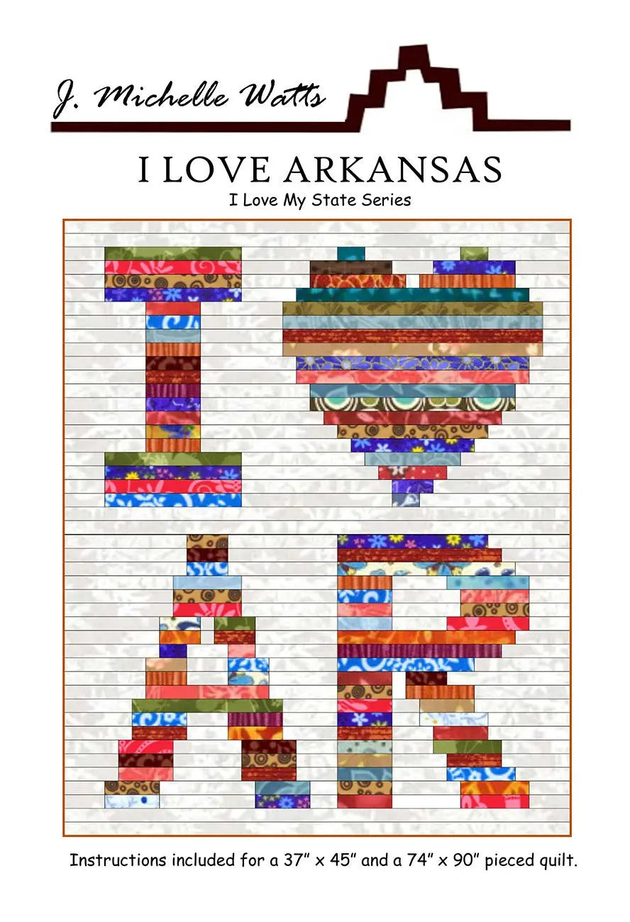 I Love Arkansas - Linda's Electric Quilters