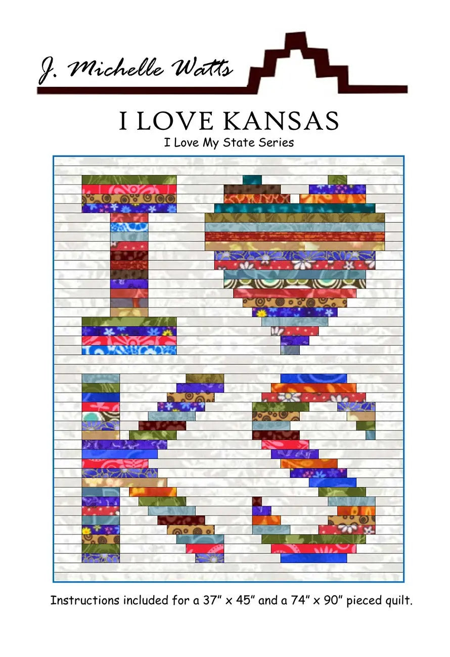 I Love Kansas - Linda's Electric Quilters