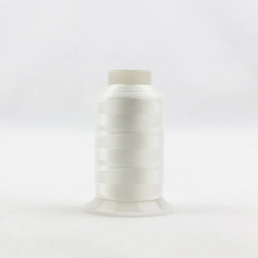 IF104 - InvisaFil™ 100wt Cottonized Polyester White Thread WonderFil USA