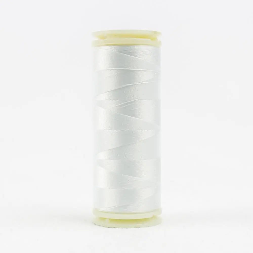 IF104 - InvisaFil™ 100wt Cottonized Polyester White Thread WonderFil USA