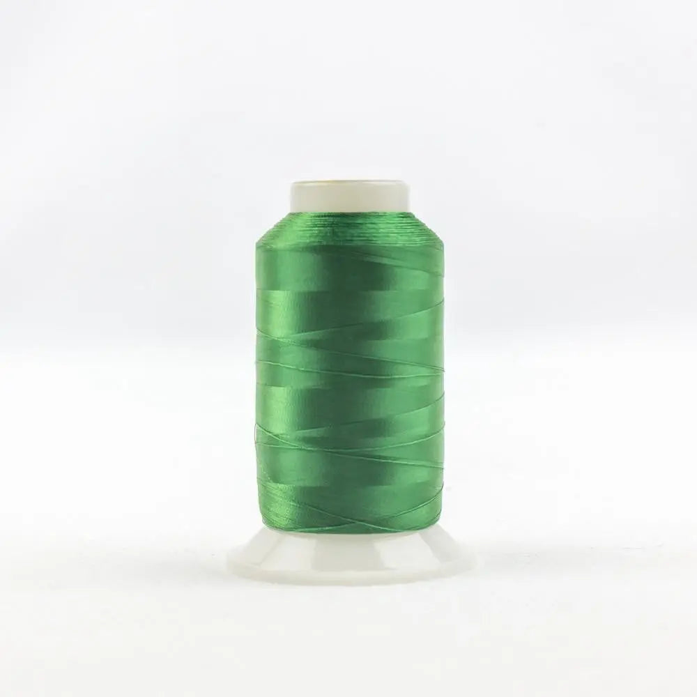 IF606 - InvisaFil™ 100wt Cottonized Polyester Christmas Green Thread WonderFil USA