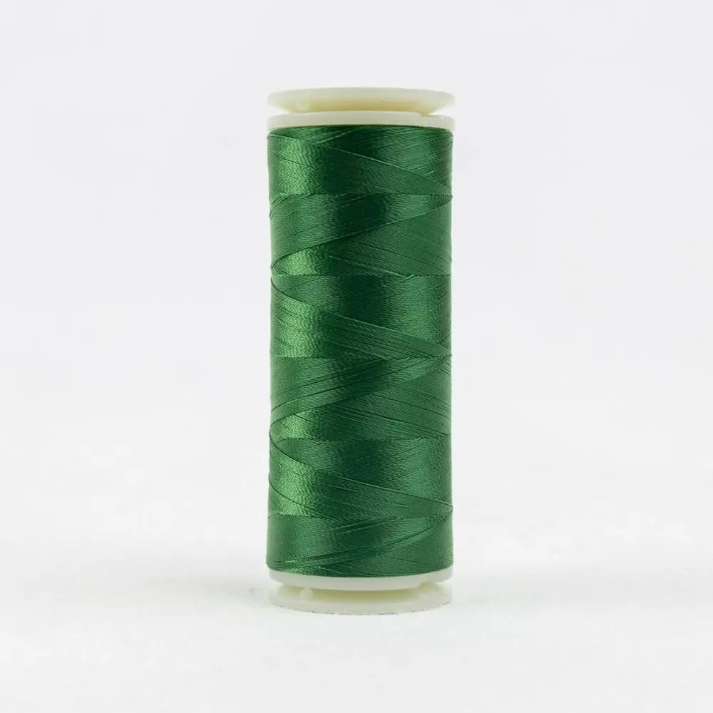 IF606 - InvisaFil™ 100wt Cottonized Polyester Christmas Green Thread WonderFil USA