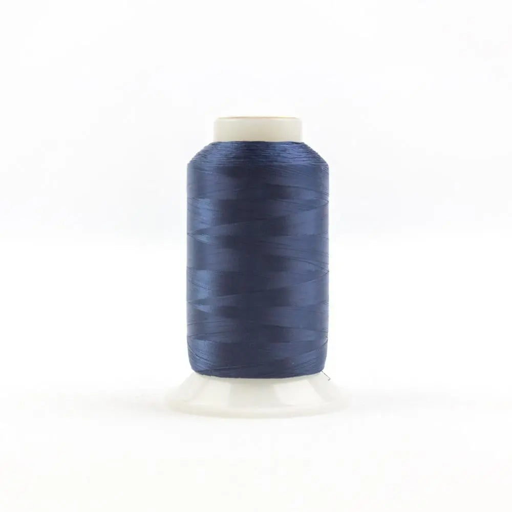 IF608 - InvisaFil™ 100wt Cottonized Polyester Navy Thread WonderFil USA