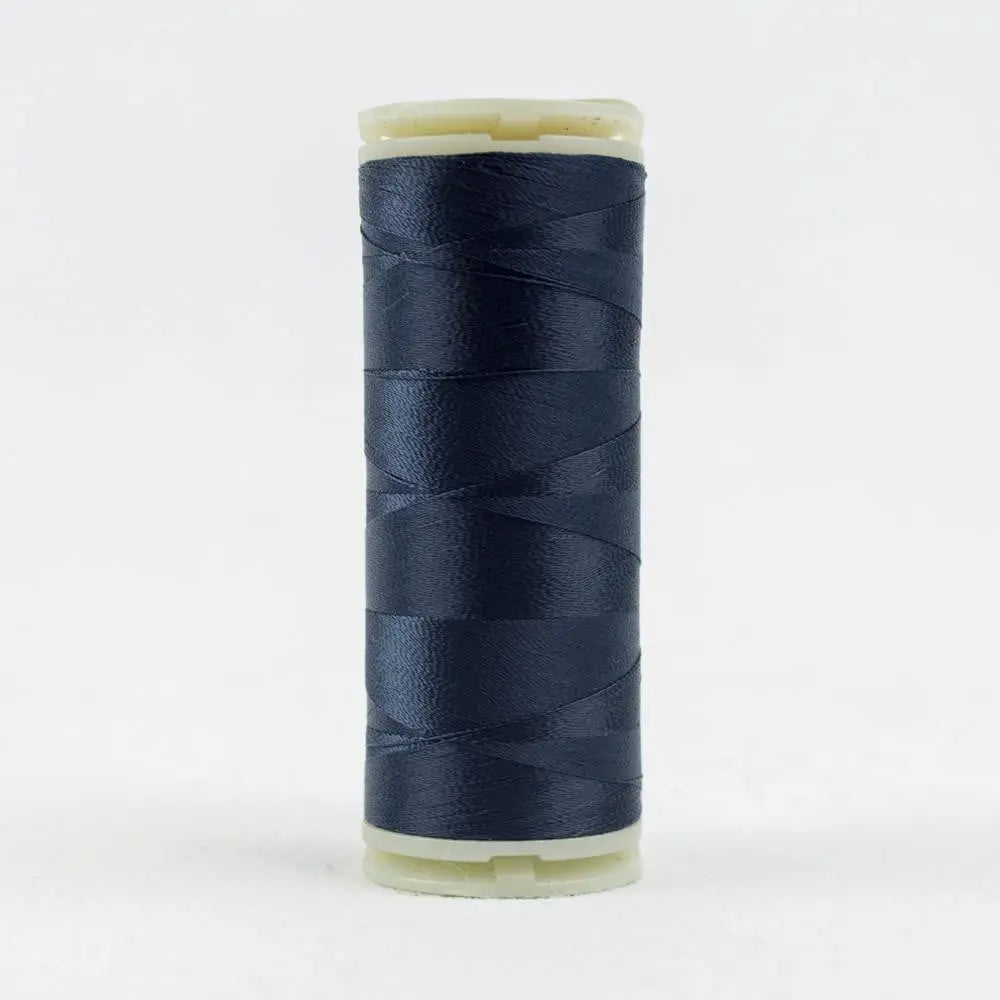 IF608 - InvisaFil™ 100wt Cottonized Polyester Navy Thread WonderFil USA