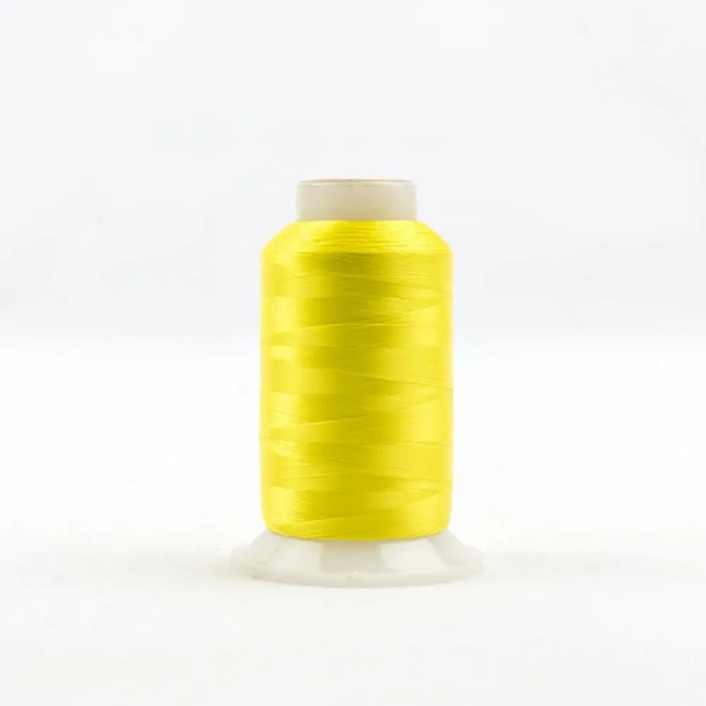 IF701 - InvisaFil™ 100wt Cottonized Polyester Daffodil Yellow Thread WonderFil USA