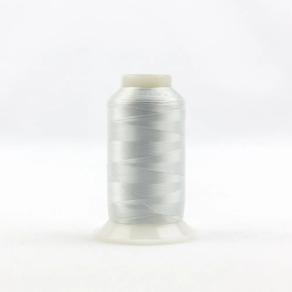 IF718 - InvisaFil™ 100wt Cottonized Polyester Winet Sky Grey Thread WonderFil USA