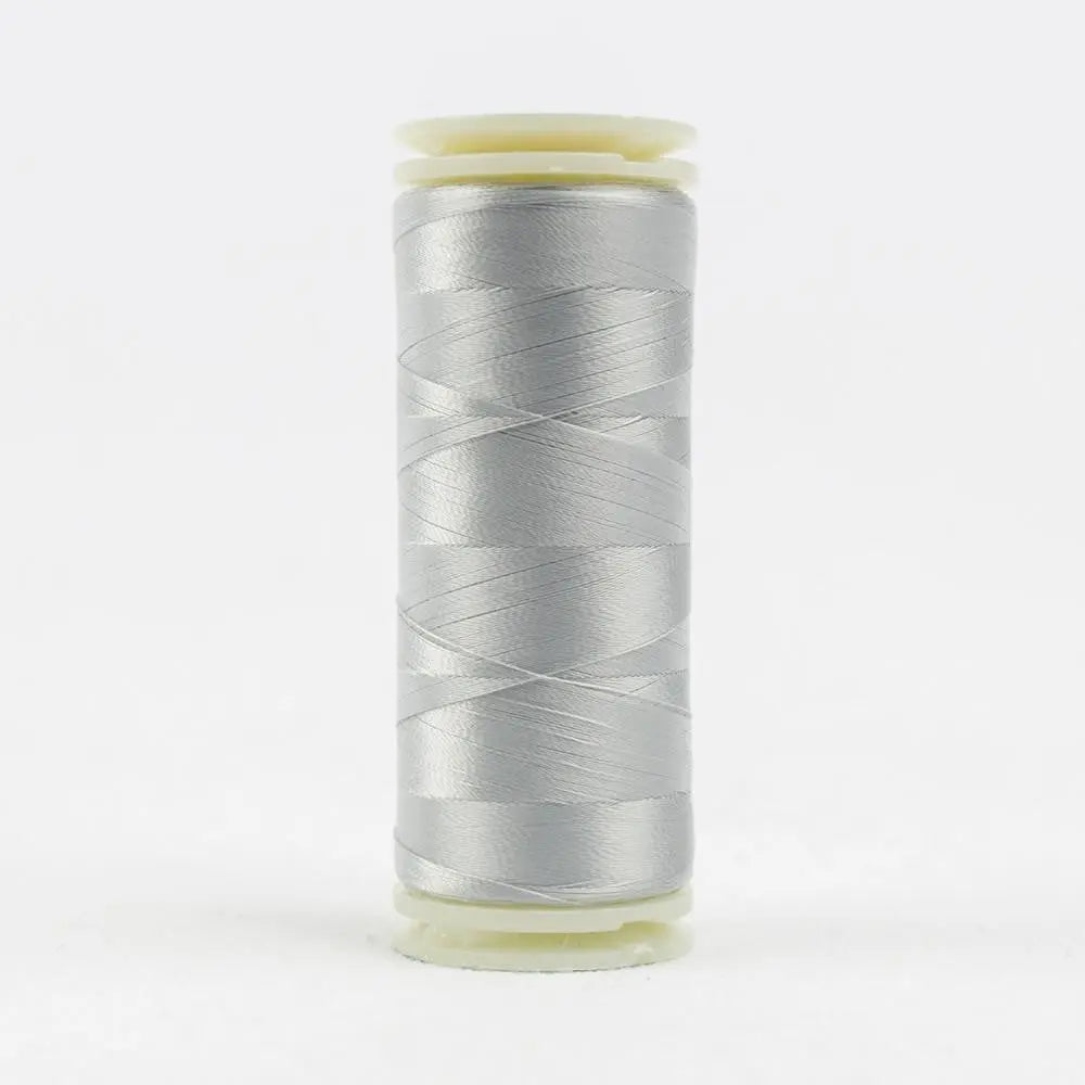 IF718 - InvisaFil™ 100wt Cottonized Polyester Winet Sky Grey Thread WonderFil USA