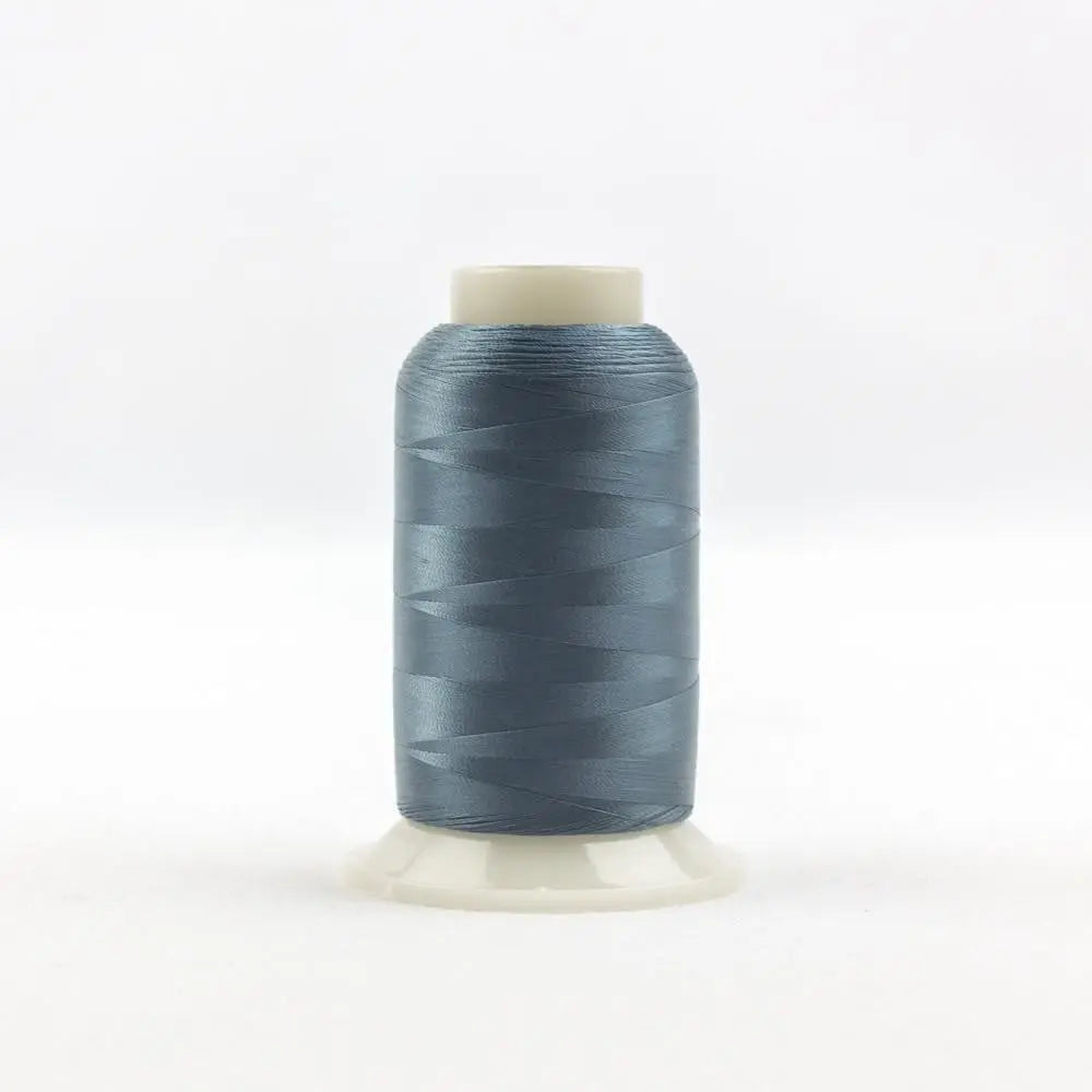 IF724 - InvisaFil™ 100wt Cottonized Polyester Dusty Teal Thread WonderFil USA