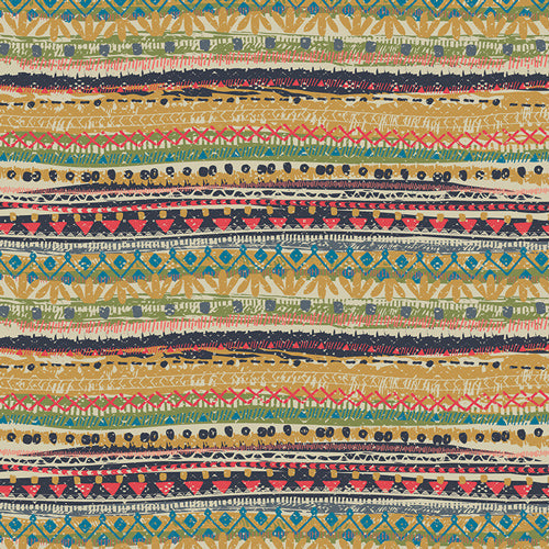 Art Gallery Fabrics Indie Folk Trinket quilting cotton fabric in Vivid