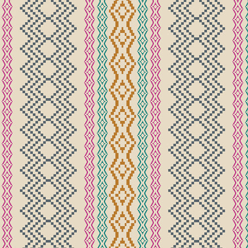 Art Gallery Fabrics Indie Folk Pathways quilting cotton fabric in Rich