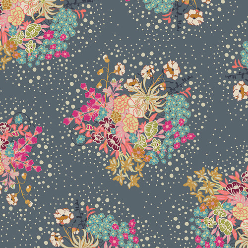 Art Gallery Fabrics Indie Folk Powder Bloom quilting cotton fabric