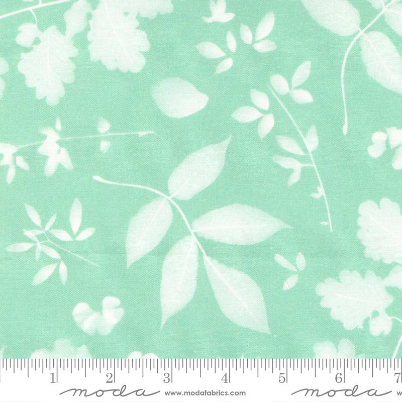 Bluebell Teal Herschel Fields blender quilting fabric by Moda