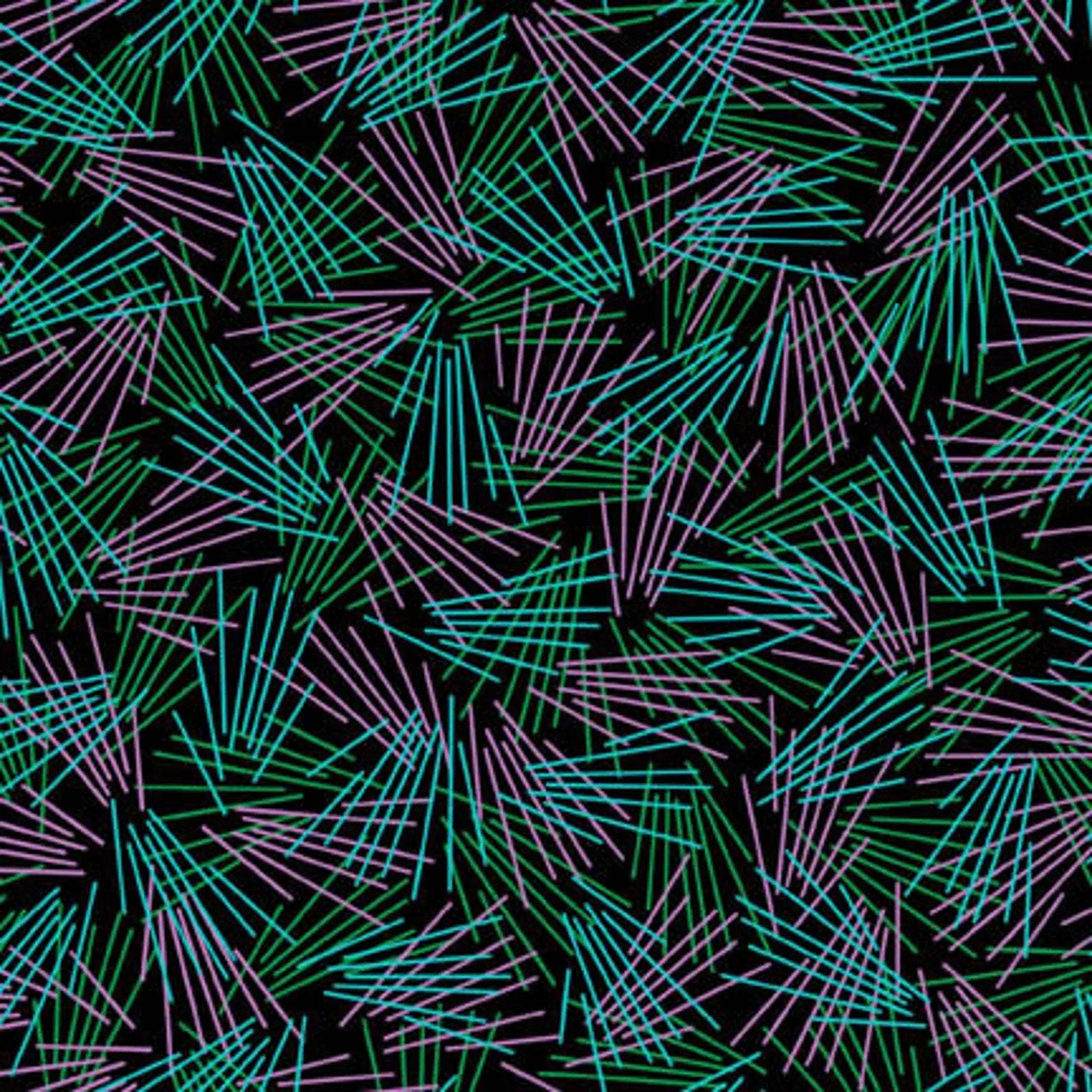 Light Up the Line Geo Blue geometric quilting fabric by Quilting Treasures