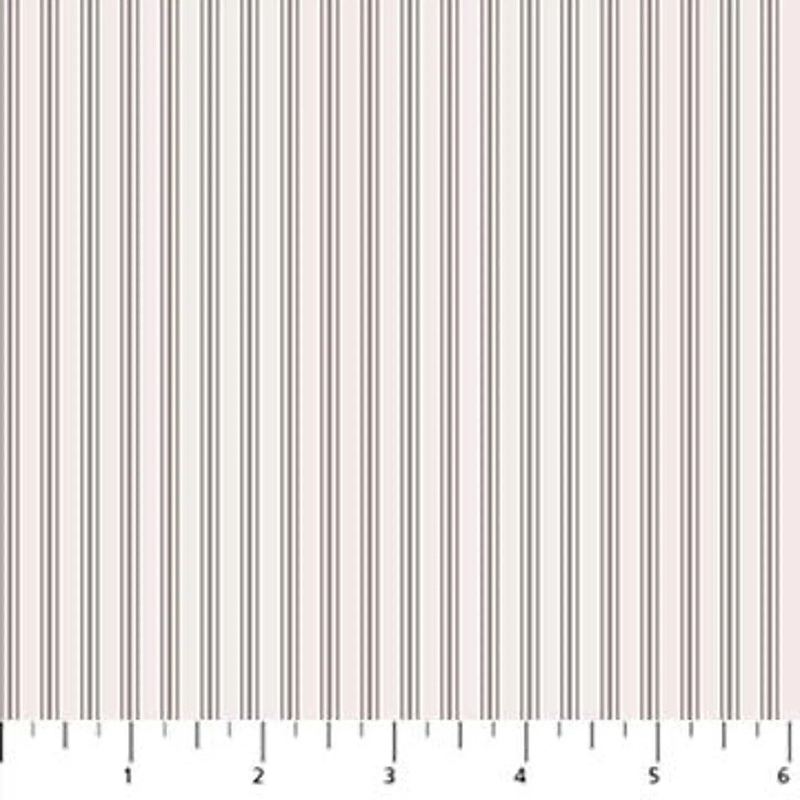 Nest Oyster Stripe quilting fabric by Figo